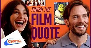 Sam Claflin & Camila Morrone | Finish The Film Quote | Capital