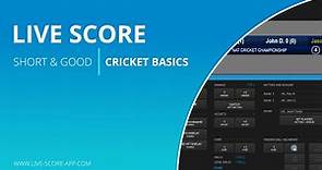 Cricket Basics | Live Score Short & Good
