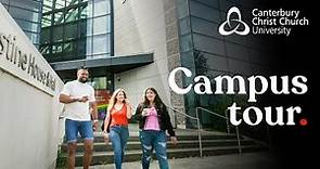 Canterbury Christ Church University Campus Tour - explore now!