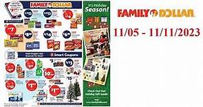 Family Dollar Weekly Ad (US) - 11/05/2023 - 11/11/2023