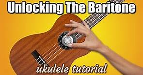 Unlocking the Baritone Ukulele - beginner tutorial introduction #ukulele #baritone #review