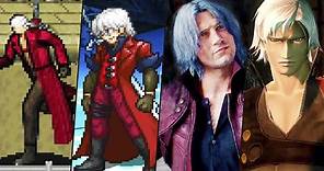 Evolution of Dante from Devil May Cry series