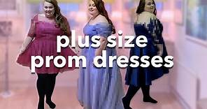 PLUS SIZE PROM DRESSES | JJsHouse try on haul - evening and formalwear for everyone!