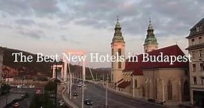 Best New Luxury Hotels in Budapest: Matild Palace and Kozmo Hotel Suites & Spa