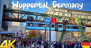 Wuppertal, Germany walking tour 4K 60fps
