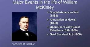 President William Mckinley Biography