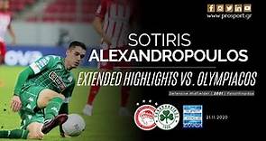 Sotiris Alexandropoulos vs. Olympiacos (21/11/20) | PROSPORT.GR