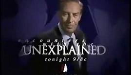 Encounters with the Unexplained promo, 2001