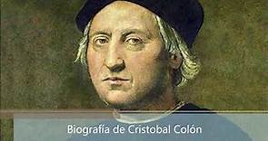 Biografía de Cristobal Colón
