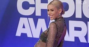 Pregnant Heather Rae El Moussa Shows Off Her Baby Bump Alongside Tarek at People's Choice Awards
