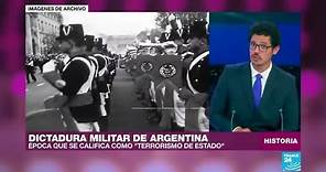 ¿Qué pasó en la dictadura argentina?