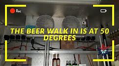 BEER WALK IN AT 50 DEGREES