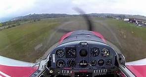 ZLIN Z50LS Aerobatic take off. Pilot Karel Horacek.