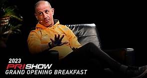 2023 PRI Show Grand Opening Breakfast with Tony Kanaan