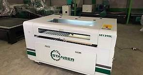 ¡CNC Laser en acción! Modelo CO2 SR1390L de 100w, la mejor calidad STANSER.