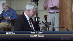 Sen. John Lowe speaks about a bill banning gender-affirming care for minors
