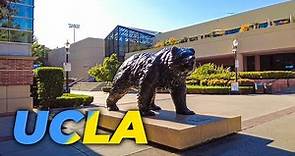 Walking the UCLA Campus (University of California, Los Angeles)