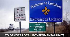 Why does Louisiana have parishes? The story behind the state's unique map