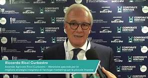 Corporate Heritage Awards 2023 - Intervista a Riccardo Ricci Curbastro, CEO Azienda Ricci Curbastro