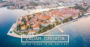ZADAR TOP 10 THINGS TO DO, SEE & EAT! Travel Guide Croatia 🇭🇷