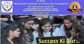 Maharashtra Institute of Technology, Aurangabad📌 | Autonomous Institute | Top Engineering College🎯