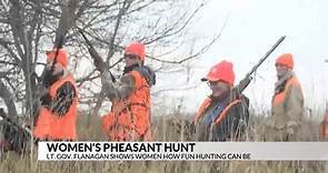 Minn. Lt. Gov. Flanagan leads women's pheasant hunt