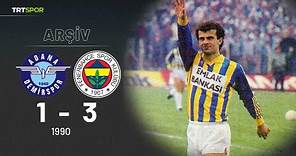 Nostalji - Özet | Adana Demirspor - Fenerbahçe (1989-90) Oğuz Çetin'den müthiş performans