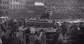 Kung Oscar II av Sverige Begravning 1907/King Oscar II of Sweden Funeral 1907