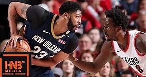 New Orleans Pelicans vs Portland Trail Blazers Full Game Highlights / Game 2 / 2018 NBA Playoffs