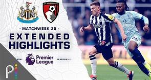 Newcastle United v. Bournemouth | PREMIER LEAGUE HIGHLIGHTS | 2/17/2024 | NBC Sports