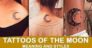 Moon Tattoos Styles and Meanings