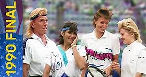 Martina Navratilova's 31st and Final Grand Slam Women's Doubles Title! | 1990 US Open