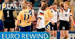 EURO 1992 Highlights: Sweden 2-3 Germany