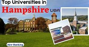 Top 5 Universities in New Hampshire | Best University in New Hampshire