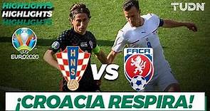 Highlights | Croacia vs República Checa | UEFA Euro 2020 | Grupo E-J2 | TUDN