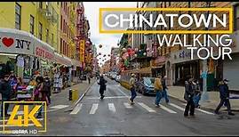 Secrets of Chinatown, New York City | 4K City Walking Tour