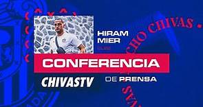 Hiram Mier en Conferencia de Prensa | Clausura 2022 | Chivas