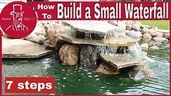 How to Build a Small Waterfall Pond in the Backyard