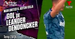 Goal de Leander Dendoncker - Man United v. Aston Villa 23-24 | Premier League | Telemundo Deportes