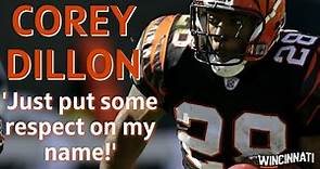 Legendary Bengals RB Corey Dillon, opens up about his career (and the Ring of Honor)