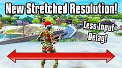 The BEST Stretched Resolution In Fortnite Chapter 3! - Huge FPS Boost!