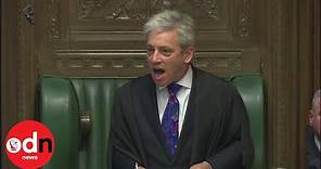 Order, ORDER! The best moments from John Bercow