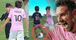 Así juegan los Hijos de Lionel Messi en el Inter de Miami