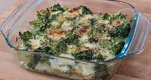 Broccoli al forno, non hai mai mangiato i broccoli con la mozzarella così buoni! Ricetta deliziosa