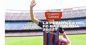 ➜ Salarios FC Barcelona 2022, cuánto cobra un jugador del Barça? ⚽ Desastrosos sueldos..
