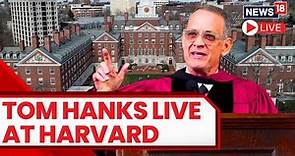LIVE | Tom Hanks Delivers 2023 Harvard University Commencement Address | Tom Hanks Live | USA News