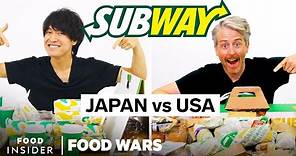 US vs Japan Subway | Food Wars