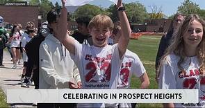 8th graders celebrate graduation in Prospect Heights