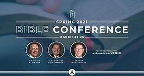 Bible Conference with Dr. David Atkinson and Pastor Marc Monte