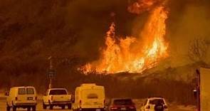Santa Ana winds feeding dangerous California wildfires